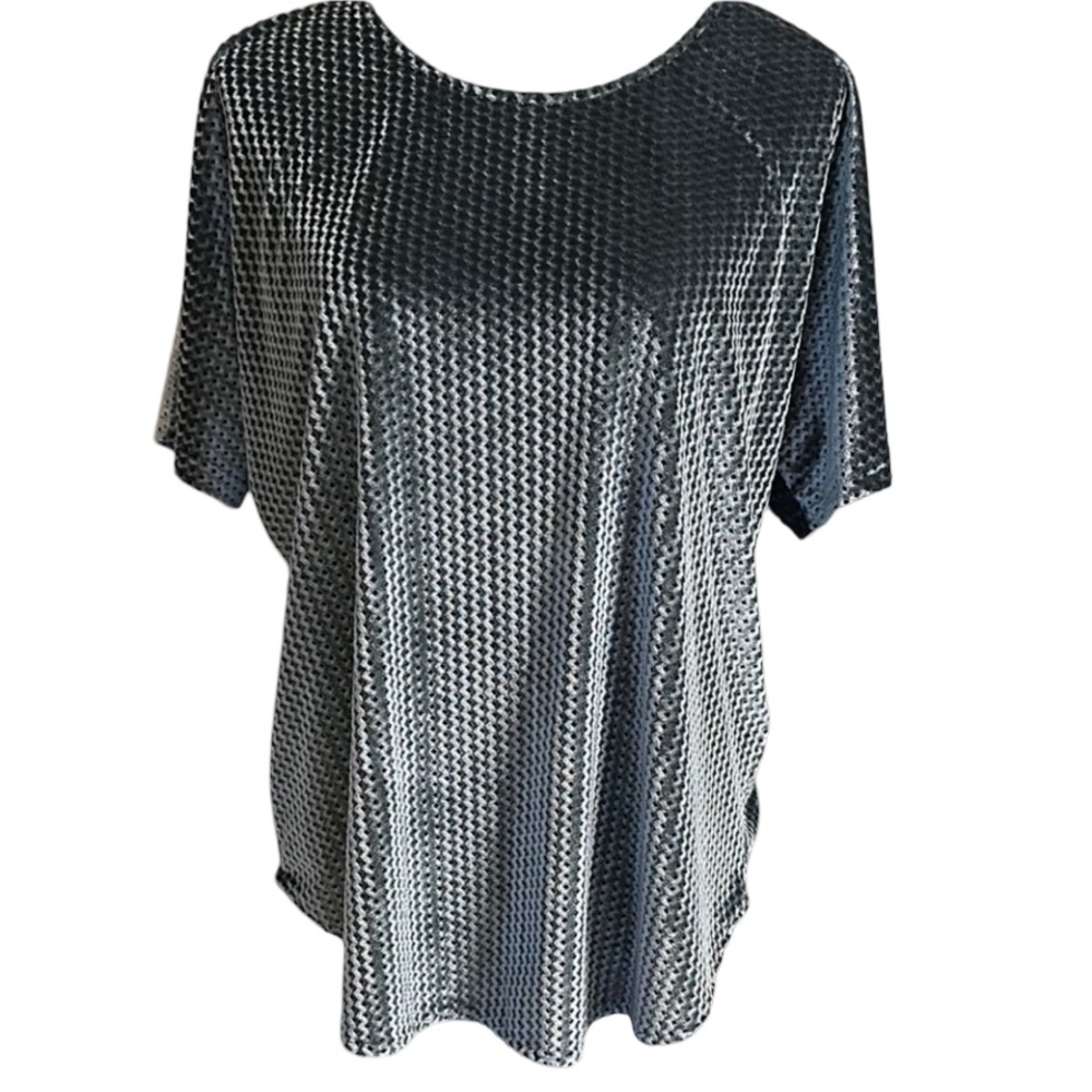 Wishlist Green Sequin Boxy T-Shirt